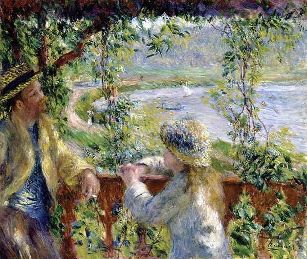 Pierre-Auguste Renoir By the Water, china oil painting image